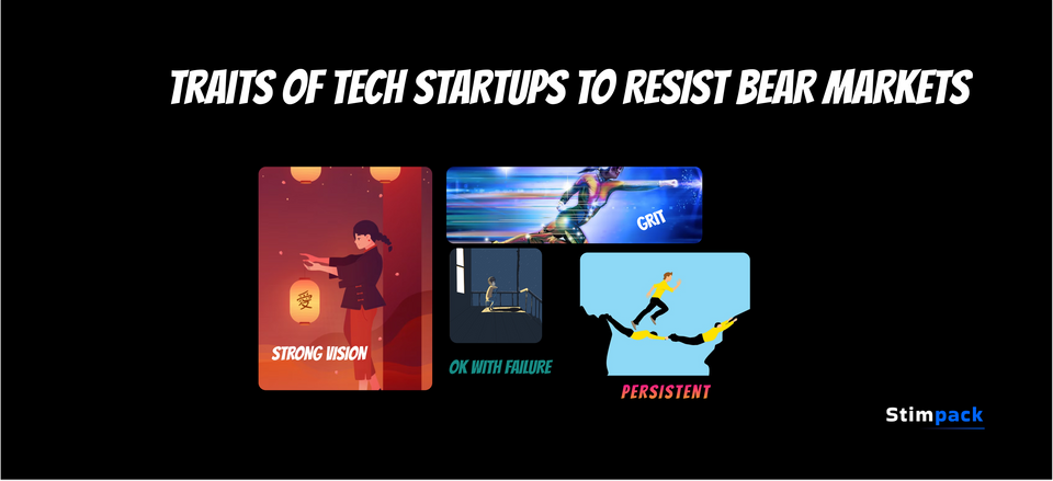Traits of Tech Startups to resist bear markets